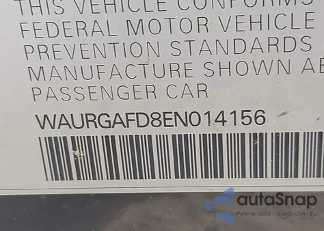 WAURGAFD8EN014156